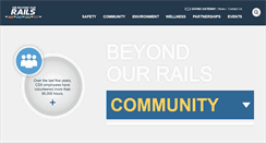 Desktop Screenshot of beyondourrails.org