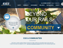 Tablet Screenshot of beyondourrails.org